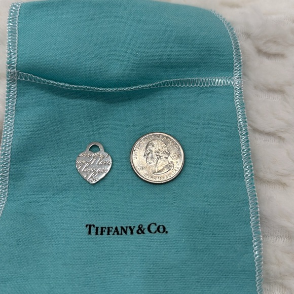 Tiffany and Co. Heart Pendant-Authentic-EUC - Picture 3 of 5
